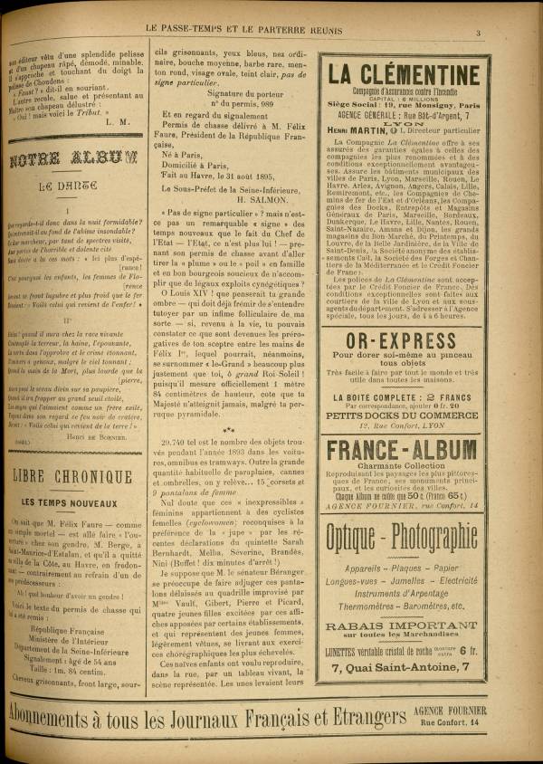 
						Affichage en mode lecture de la page
					