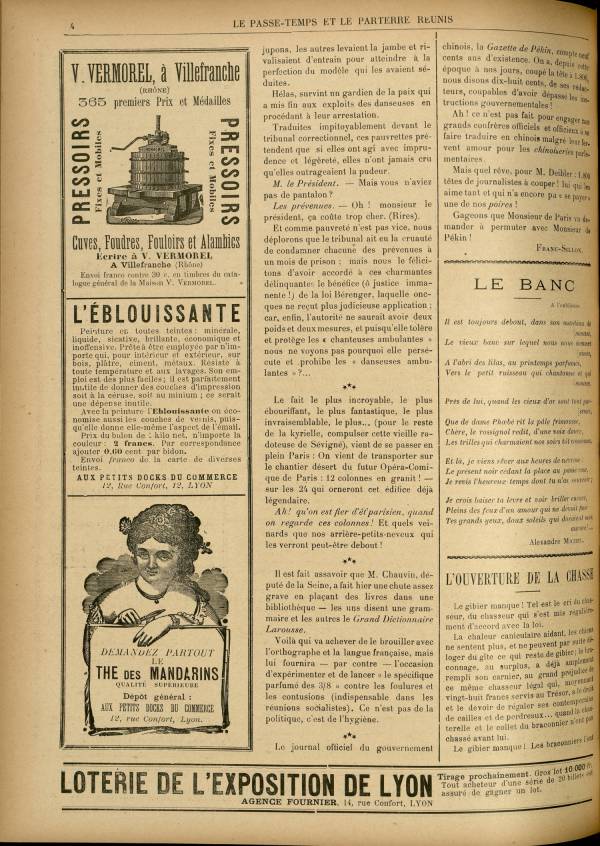 
						Affichage en mode lecture de la page
					