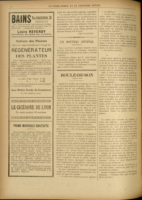 
						Affichage en mode lecture de la page
					