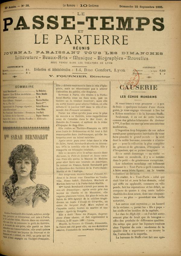 
						Affichage en mode lecture de la page
					