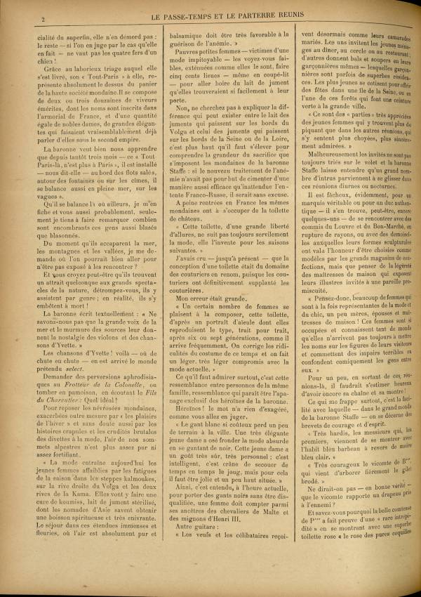 
						Affichage en mode lecture de la page
					