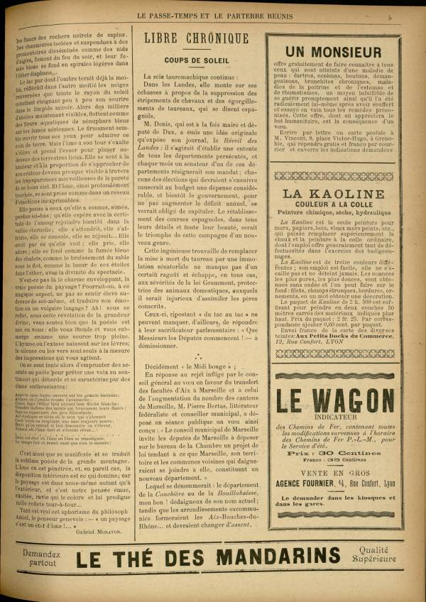 
						Affichage en mode lecture de la page
					