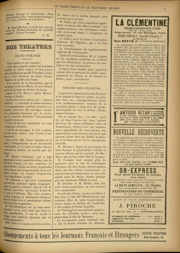 
						Affichage en mode lecture de la page
					