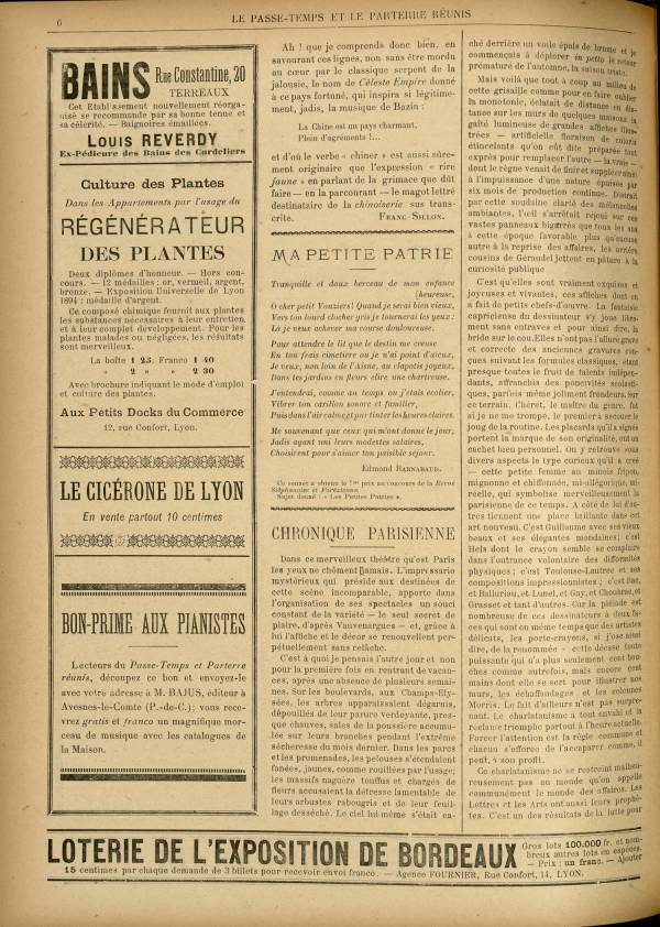 
						Affichage en mode lecture de la page
					