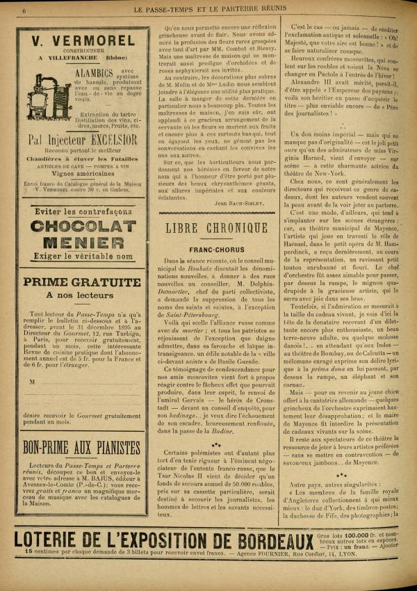 
						Affichage en mode lecture de la page
					