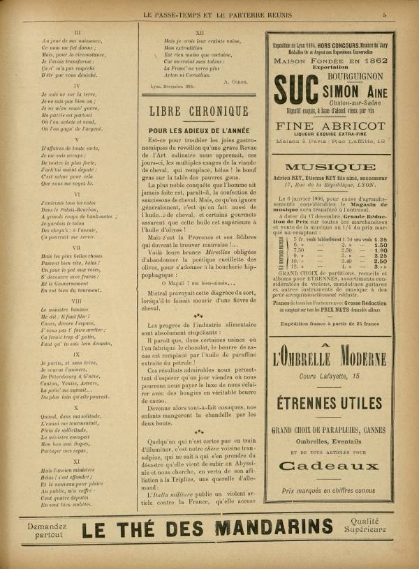 
						Affichage en mode lecture de la page
					