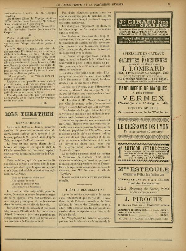 
						Affichage en mode lecture de la page
					