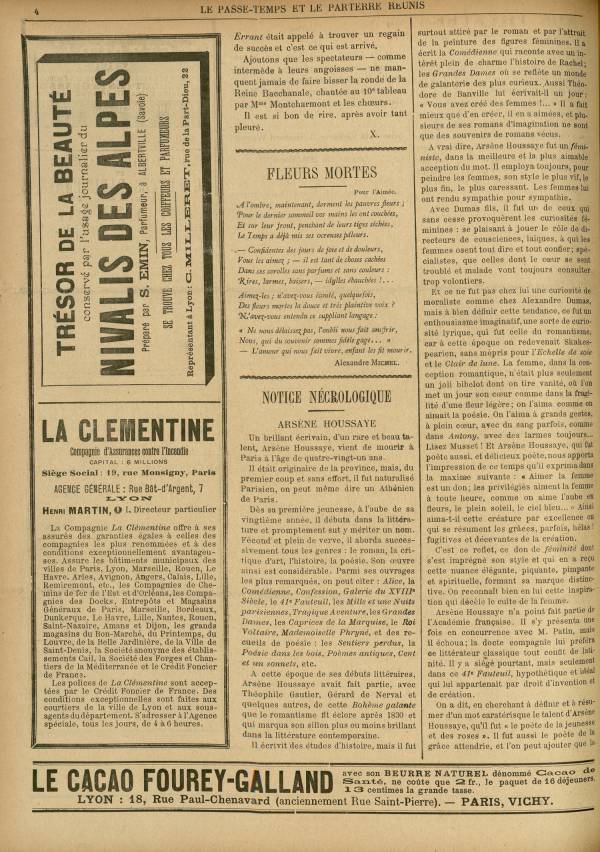 
						Affichage en mode lecture de la page
					