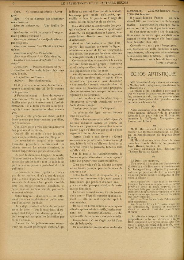 
						Affichage en mode lecture de la page
					