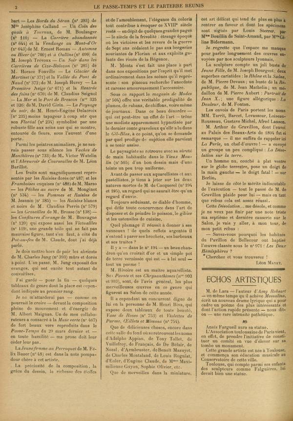 
						Affichage en mode lecture de la page
					