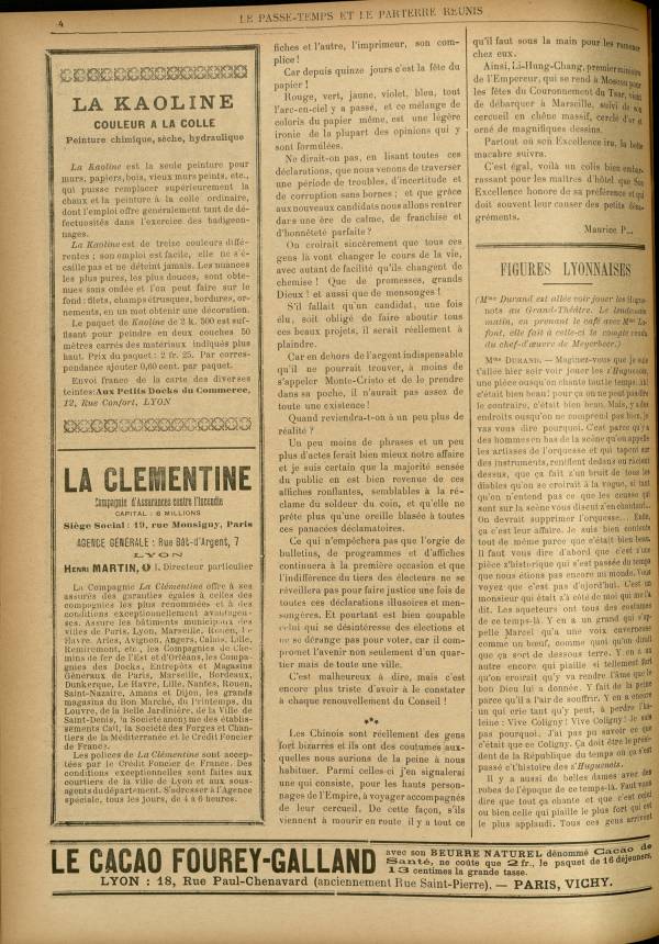 
						Affichage en mode lecture de la page
					