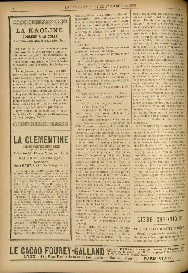
						Affichage en mode lecture de la page
					