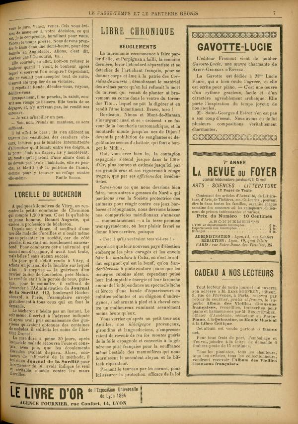 
						Affichage en mode lecture de la page
					