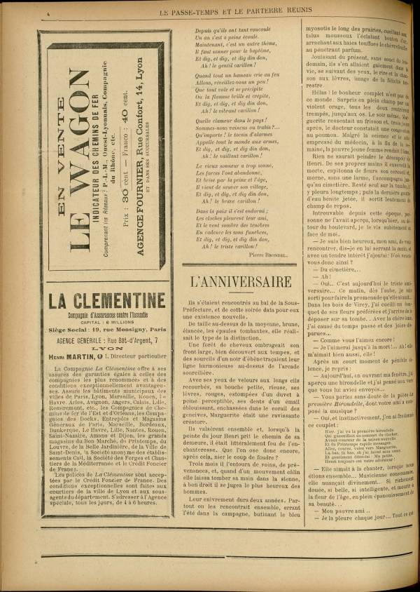 
						Affichage en mode lecture de la page
					