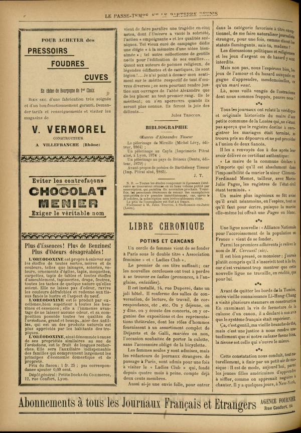 
						Affichage en mode lecture de la page
					