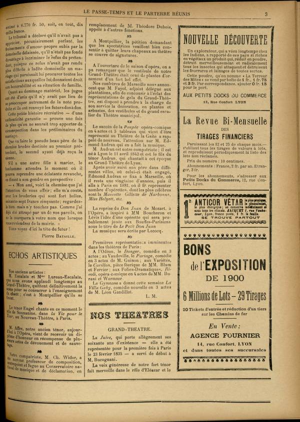
						Affichage en mode lecture de la page
					