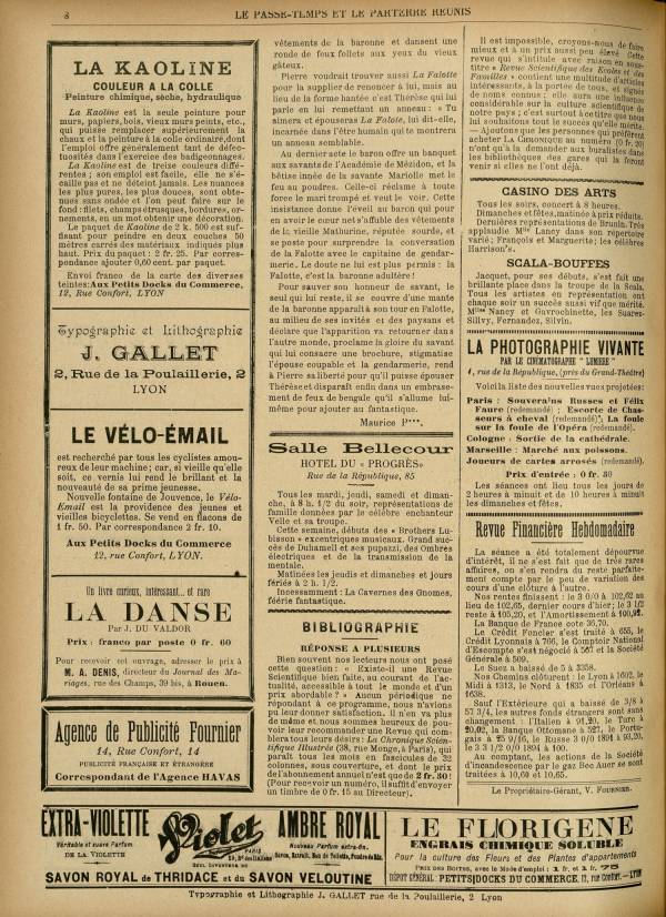 
						Affichage en mode lecture de la page
					