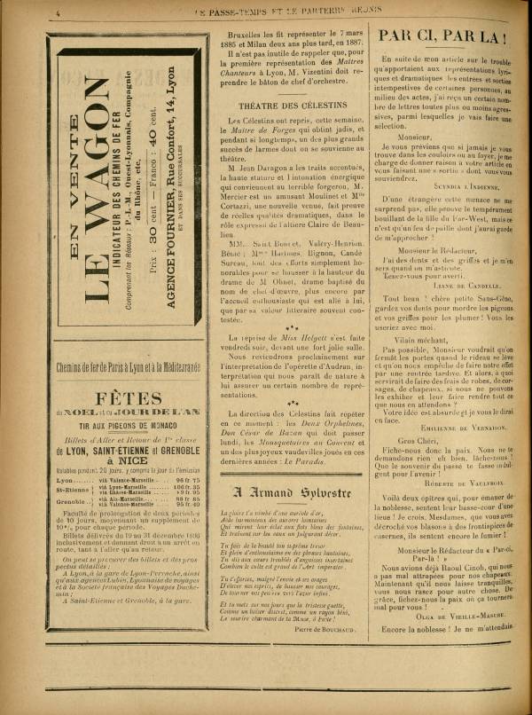 
						Affichage en mode lecture de la page
					
