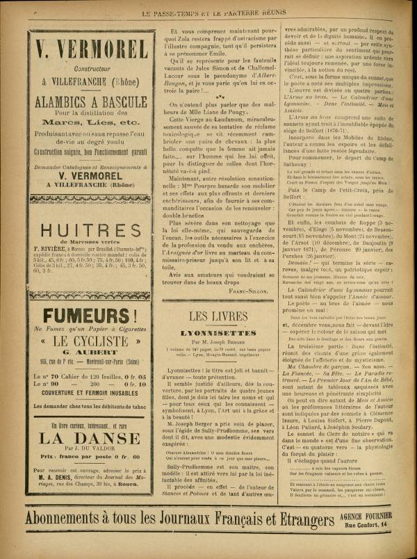 
						Affichage en mode lecture de la page
					