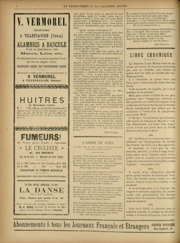 
						Affichage en mode lecture de la page
					