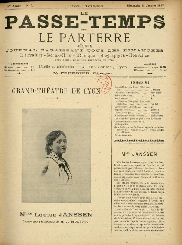 
						Affichage en mode lecture de la page
					
