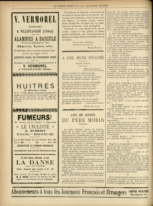 
						Affichage en mode lecture de la page
					