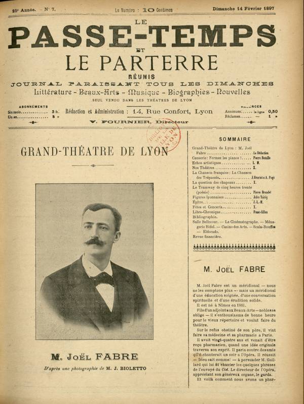 
						Affichage en mode lecture de la page
					