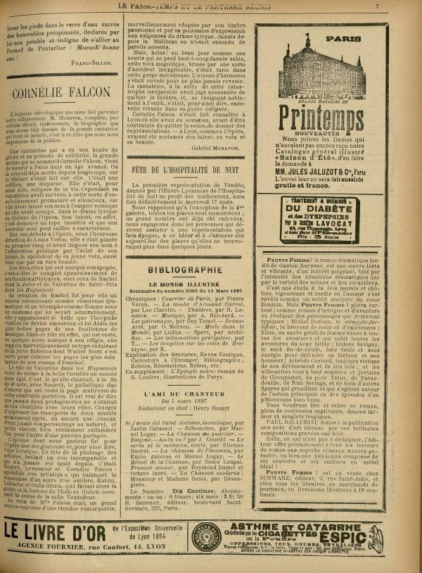 
						Affichage en mode lecture de la page
					
