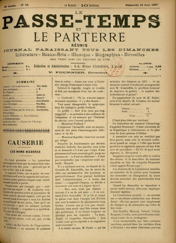 
						Affichage en mode lecture de la page
					