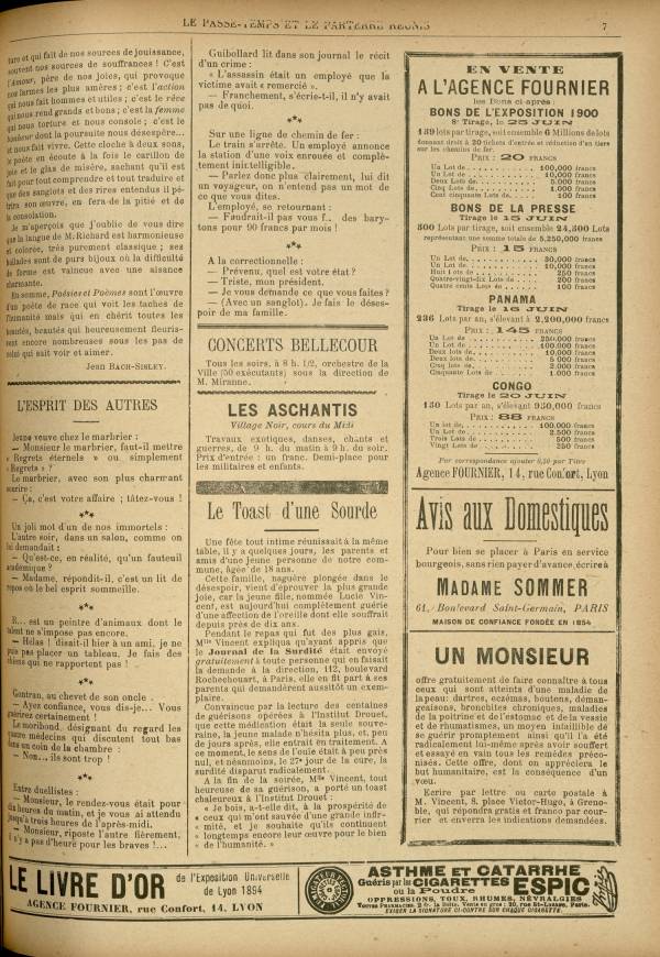 
						Affichage en mode lecture de la page
					