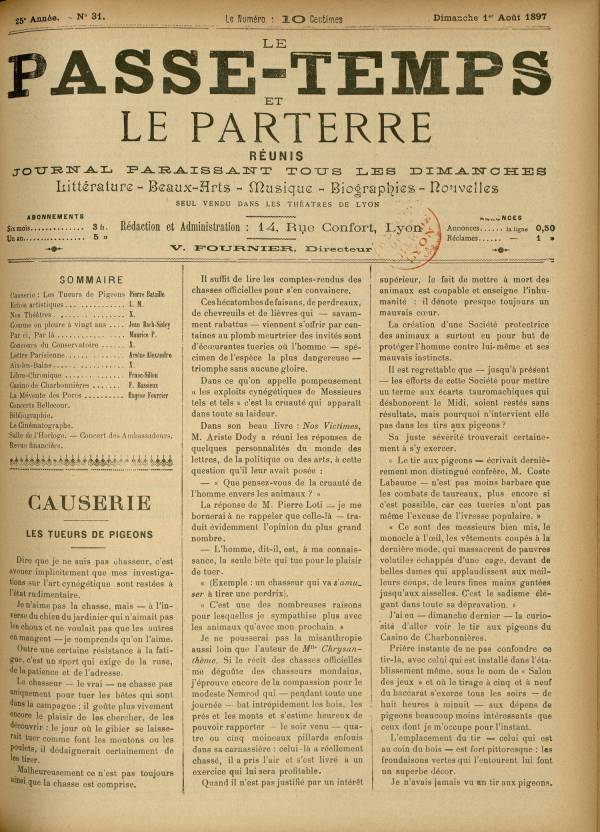 
						Affichage en mode lecture de la page
					