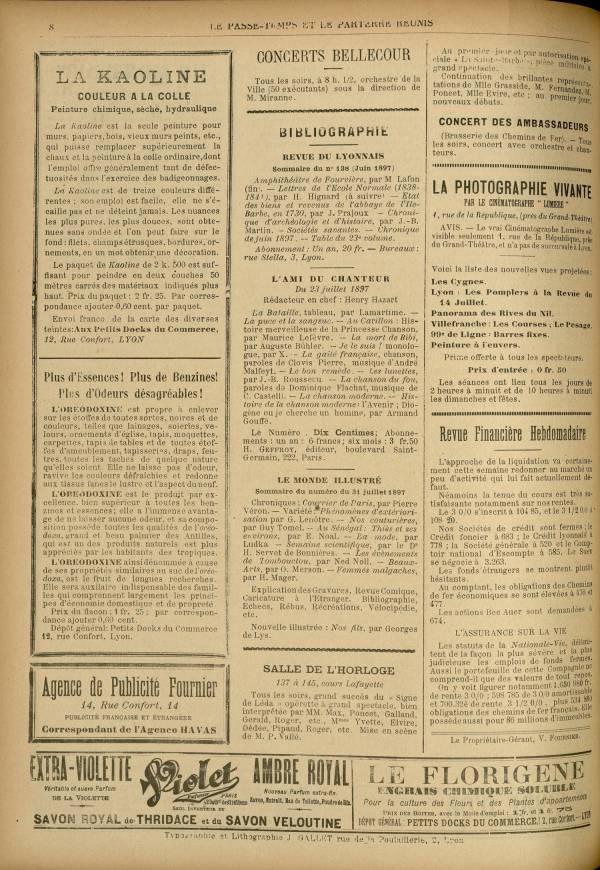 
						Affichage en mode lecture de la page
					