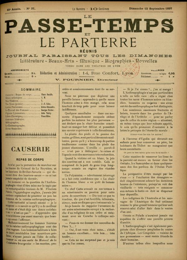 
						Affichage en mode lecture de la page
					
