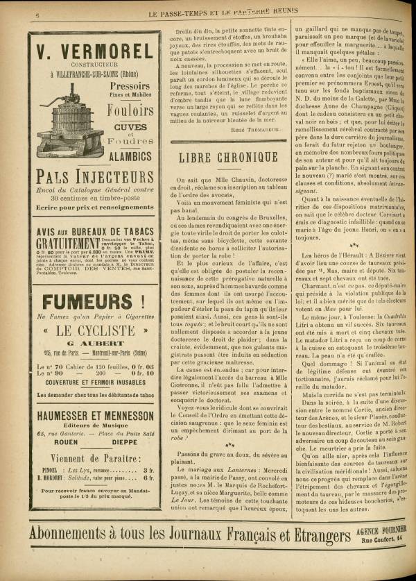 
						Affichage en mode lecture de la page
					