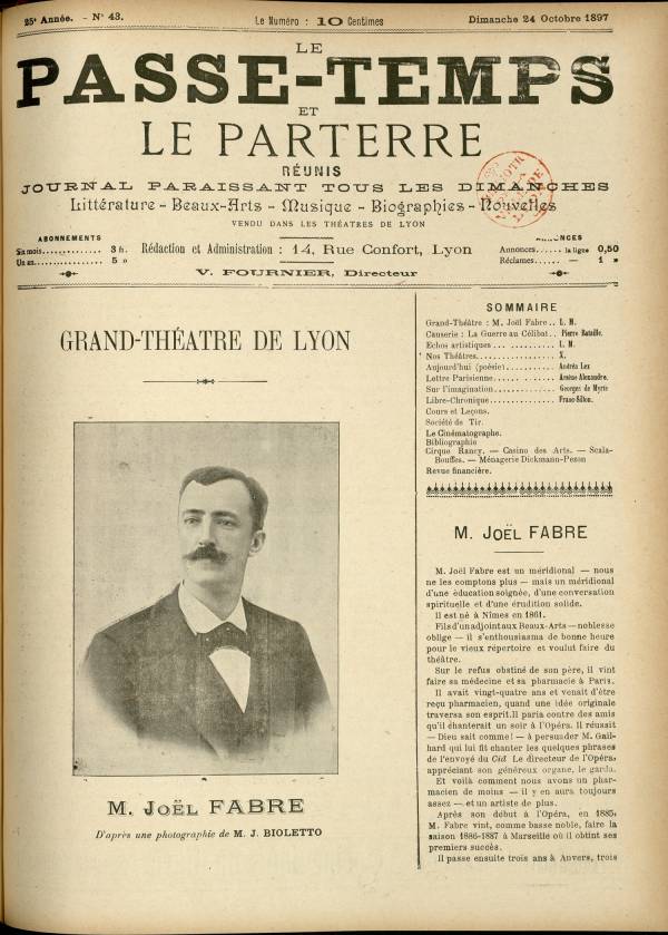 
						Affichage en mode lecture de la page
					