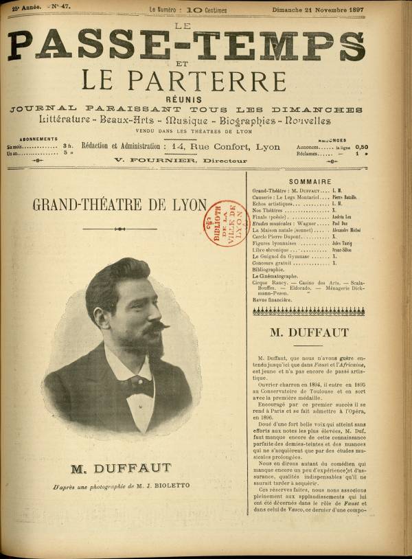 
						Affichage en mode lecture de la page
					