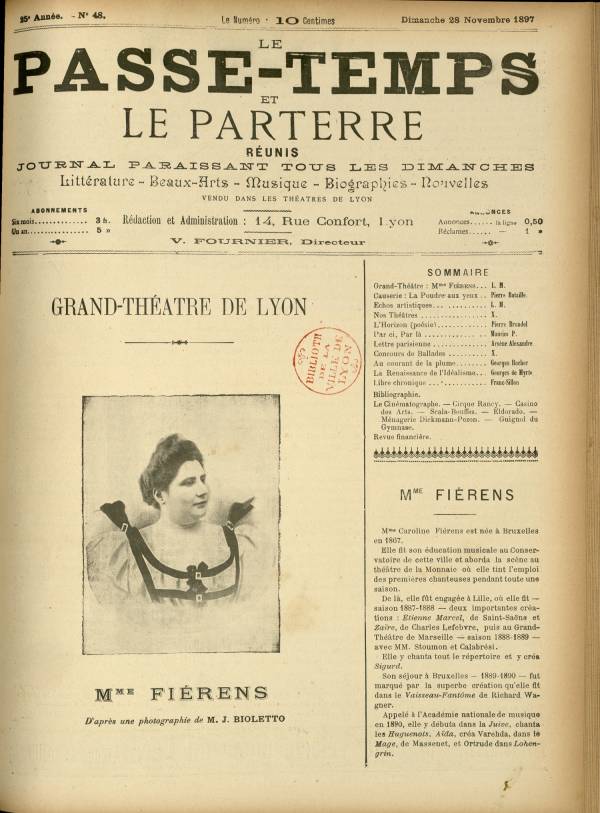 
						Affichage en mode lecture de la page
					
