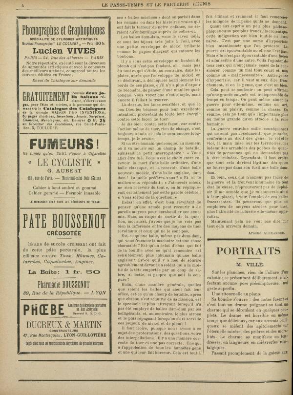 
						Affichage en mode lecture de la page
					