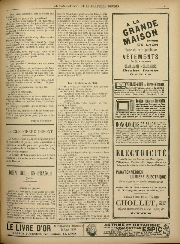 
						Affichage en mode lecture de la page
					