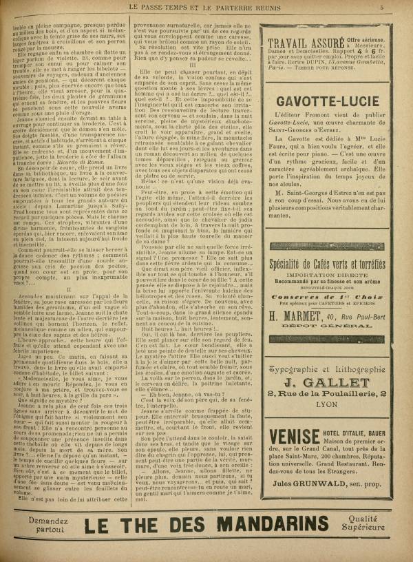 
						Affichage en mode lecture de la page
					