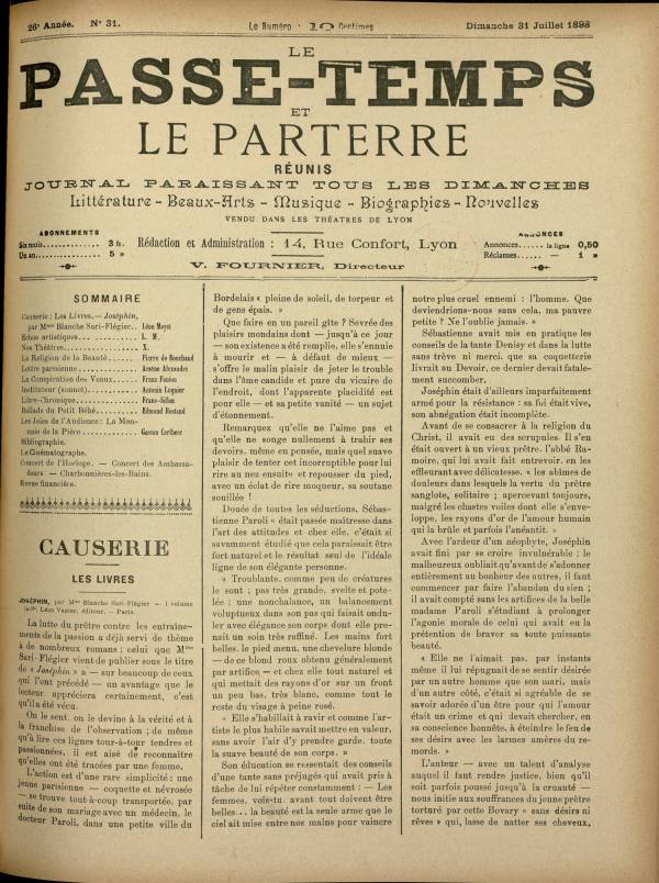 
						Affichage en mode lecture de la page
					