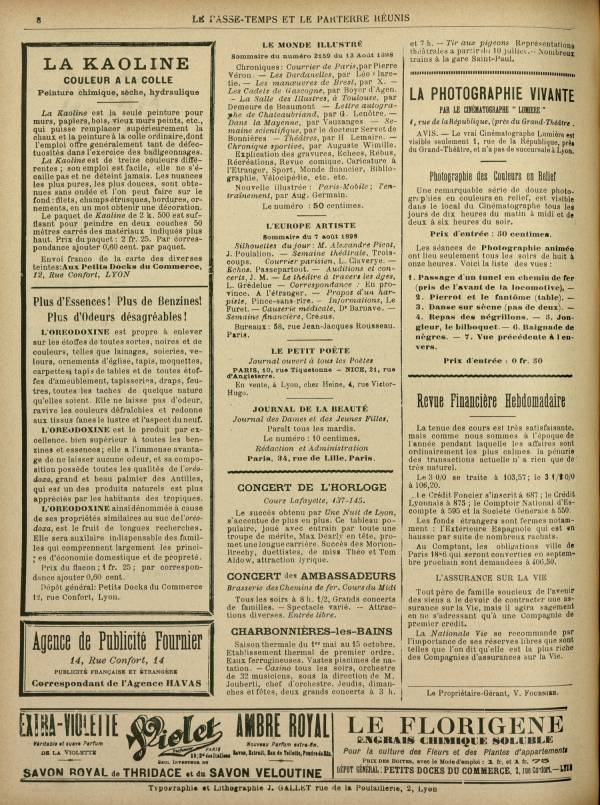 
						Affichage en mode lecture de la page
					