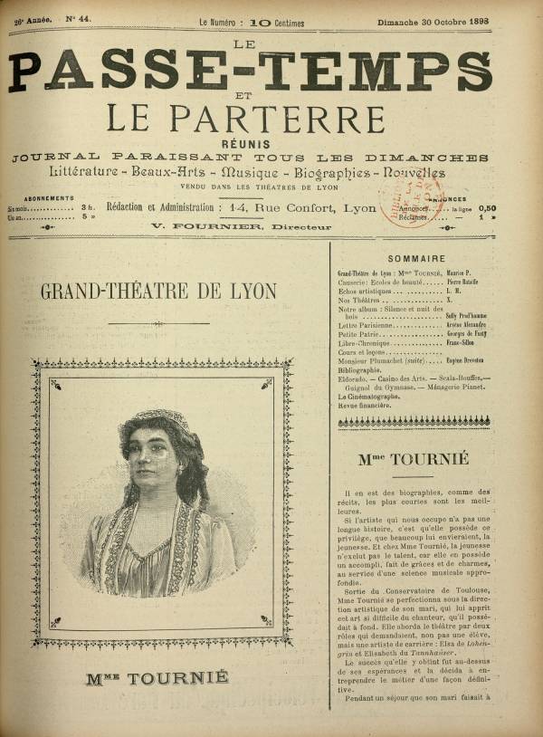 
						Affichage en mode lecture de la page
					