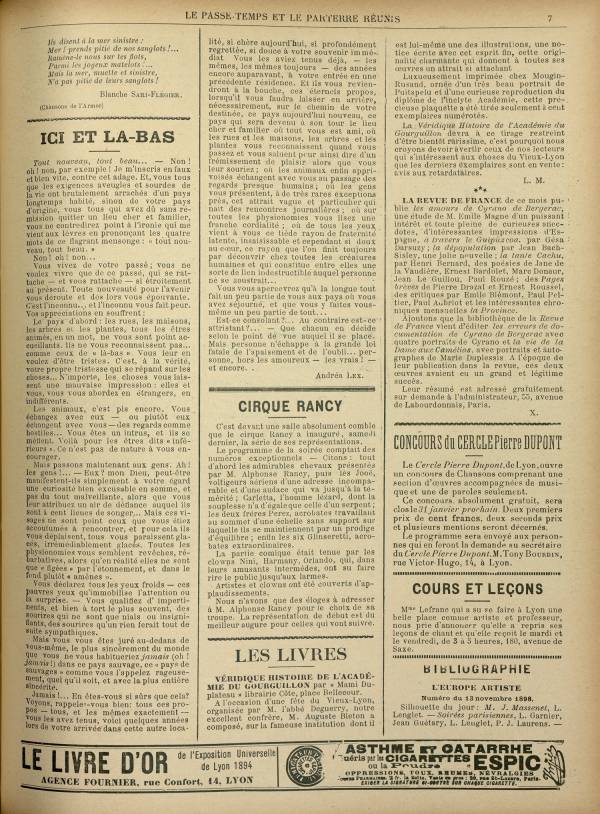 
						Affichage en mode lecture de la page
					