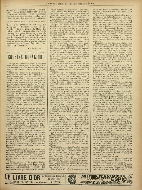 
						Affichage en mode lecture de la page
					