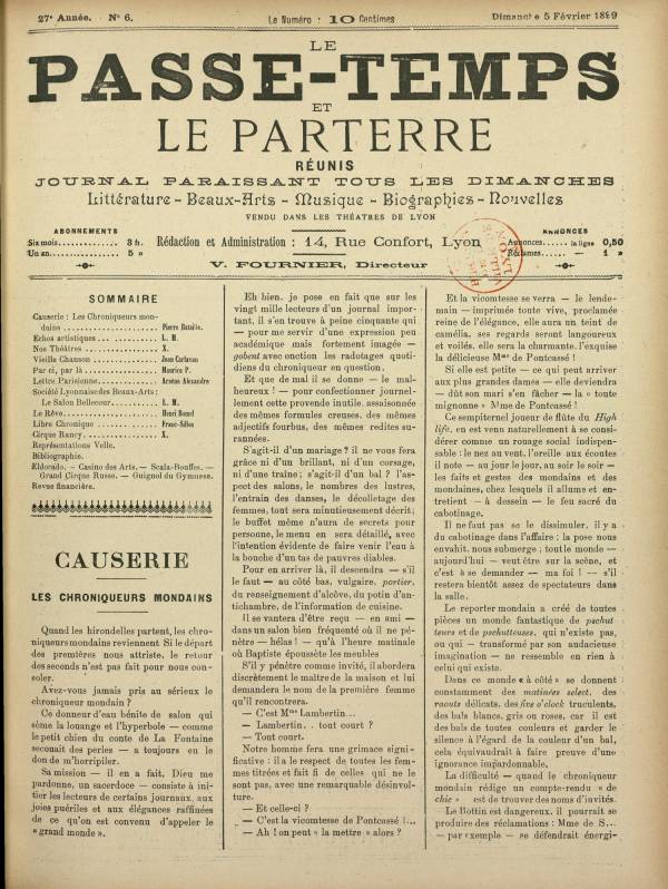 
						Affichage en mode lecture de la page
					