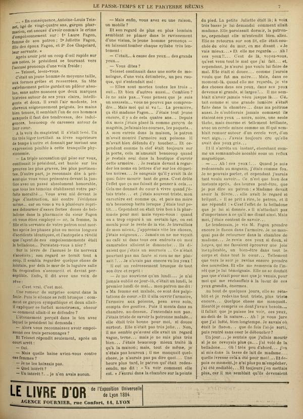 
						Affichage en mode lecture de la page
					