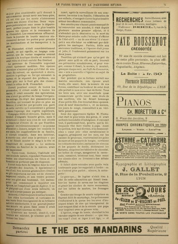 
						Affichage en mode lecture de la page
					
