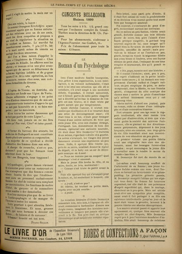 
						Affichage en mode lecture de la page
					