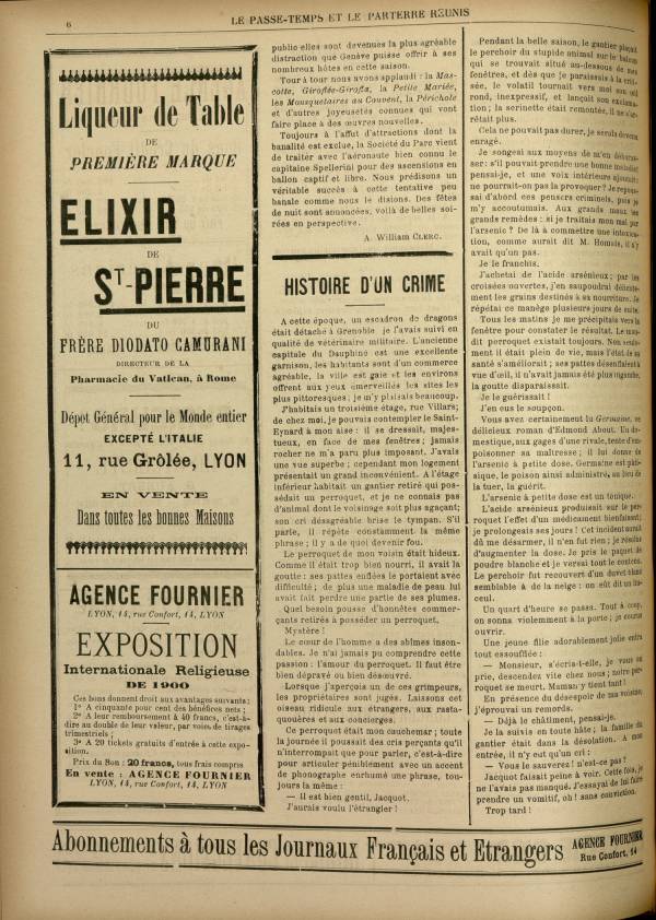 
						Affichage en mode lecture de la page
					